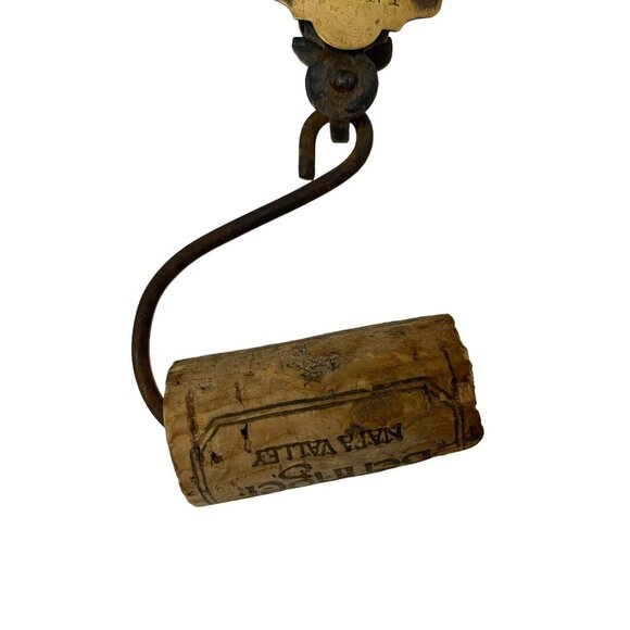 Hughes's Pocket Balance brass scale 0-25 markings patent hanging loop riveted 7" - Picture 3 of 5